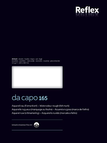 Aquarelblok Dacapo VF5004231 240x320mm 165gr 20v 20 Vel