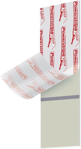 Kleefstrips tesa behang en pleisterwerk 0.5kg wit 9 Stuk-2