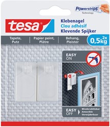Klevende spijker tesa behang pleister 0.5kg 2 Stuk