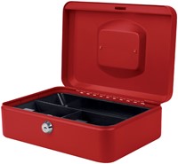 Geldkist pavo 250x180x90mm rood 1 Stuk