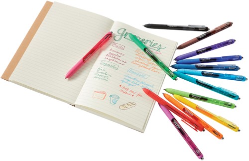 Gelschrijver Papermate Inkjoy M blauw 1 Stuk-3