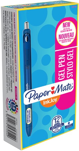 Gelschrijver Papermate Inkjoy M blauw 1 Stuk-2