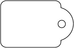 Label Apli karton nr 383 7x19mm wit 1000st 1000 Stuk