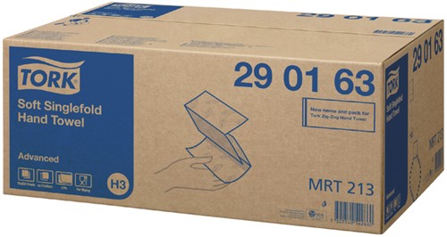 Handdoek Tork H3 Advanced 2laags 248x230mm wit 15 Stuk-1