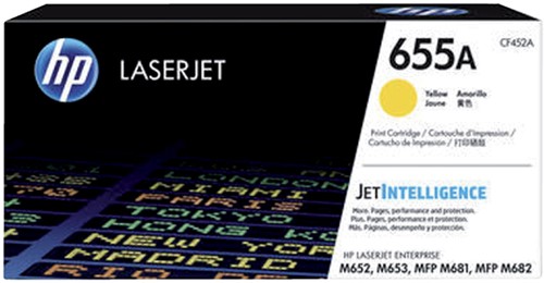 Tonercartridge HP CF452A 655A geel 1 Stuk