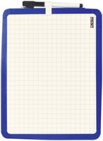 Whiteboard Desq dubbel 21x28cm + marker 1 Stuk