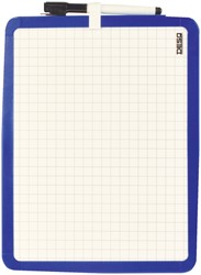 Whiteboard Desq dubbel 21x28cm + marker 1 Stuk