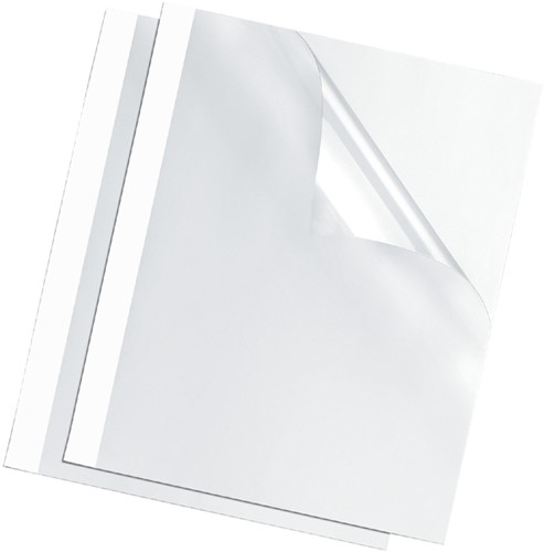 Thermische omslag Fellowes A4 4mm wit 100 stuks 100 Stuk-2