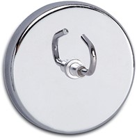 Magneet met haak MAUL Ø52mm trekkracht 9kg chroom 1 Stuk-3