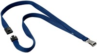 Textielkoord Durable 8127 karabijnh nachtbl 10st 10 Stuk