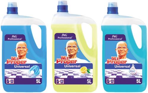 Allesreiniger Mr Proper ocean 5 liter 1 Fles-2