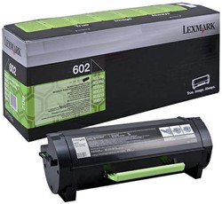 Tonercartridge Lexmark 60F2000 zwart 1 Stuk