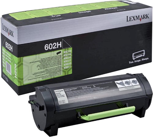 Tonercartridge Lexmark 60F2H00 zwart 1 Stuk
