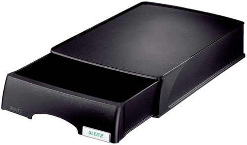 Brievenbak Leitz Plus met lade A4 maxi zwart 1 Stuk
