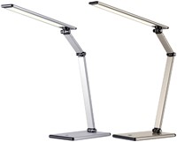 Bureaulamp Hansa led Slim zilvergrijs 1 Stuk-2