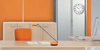 Wandklok Unilux Attraction dia 22cm lichtgrijs/wit 1 Stuk-3