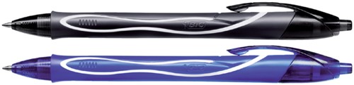 Gelschrijver Bic Gelocity quick dry M blauw 1 Stuk-3