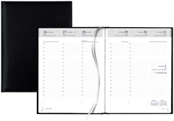 Weekagenda 2027 Qua 7dag/2pag 172x240mm  zw 1 Stuk