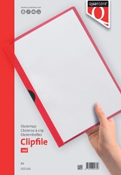 Klemmap Quantore 3mm rood 1 Stuk