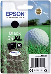 Inktcartridge Epson 34XL T3471 zwart 1 Stuk