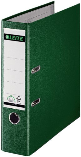 Ordner Leitz 1010 180° 80mm PP A4 groen 1 Stuk