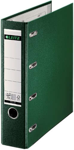 Ordner Leitz A4 80mm pp bank 2mech groen 1 Stuk