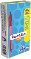 Balpen Papermate Inkjoy 100 RT M rood 1 Stuk-2