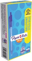 Balpen Papermate Inkjoy 100 RT M blauw 1 Stuk-2