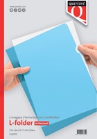 L-map Quantore A4 pp 0.12 blauw 25 Stuk