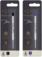Balpenvulling Parker Quinkflow F blauw 1 Stuk-3