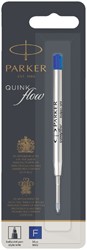 Balpenvulling Parker Quinkflow F blauw 1 Stuk