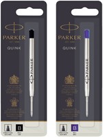 Balpenvulling Parker Quink breed blauw 1 Stuk-2