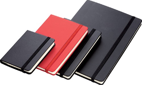 Notitieboek Quantore A4 lijn192 blz 80gr zwart 1 Stuk-2