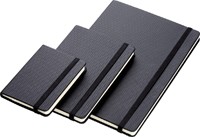 NOTITIEBOEK QUANTORE A5  ZWART / MOTIEF-2