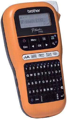 Labelprinter Brother Ptouch TZe PTE110 oranje 1 Stuk-2
