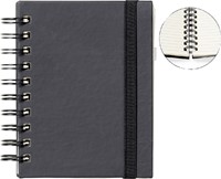 Notitieboek Quantore A6 sp lijn 192pg 80gr zwart 1 Stuk