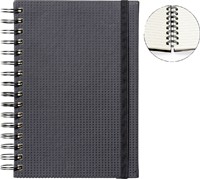 Notitieboek Quantore A5 sp lijn 192blz 80gr zwart 1 Stuk