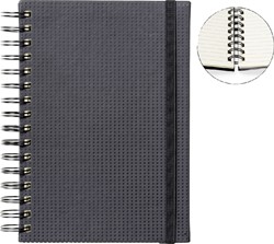 Notitieboek Quantore A5 sp lijn 192blz 80gr zwart 1 Stuk