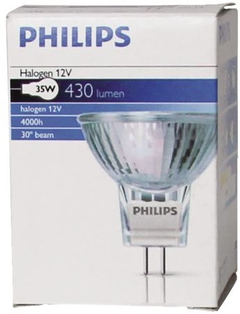 HALOGEENLAMP PHILIPS GU4 35W 12V BRILLIANTLINE 1 STUK-3