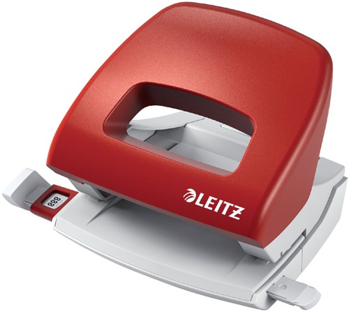 Perforator Leitz NeXXt bureau 16 vel rood 1 Stuk