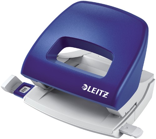 Perforator Leitz NeXXt bureau 16 vel blauw 1 Stuk