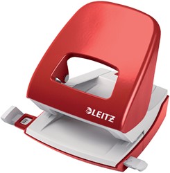 Perforator Leitz 5008 NeXXt metaal 30 vel rood 1 Stuk
