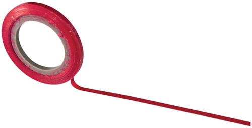 Matrixtape zelfklevend 3mmx10m rood 1 Stuk