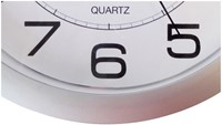 Wandklok Unilux Attraction dia 22cm lichtgrijs/wit 1 Stuk-2