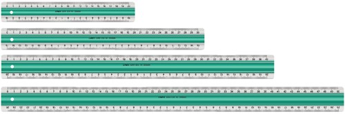 Liniaal Linex super S30 30cm transparant 1 Stuk-2