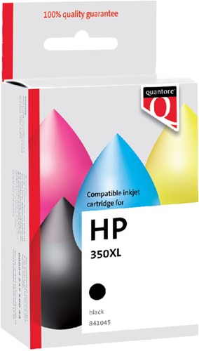 Inktcartridge Quantore Hp 350XL Cb336ee zwart 1 Stuk