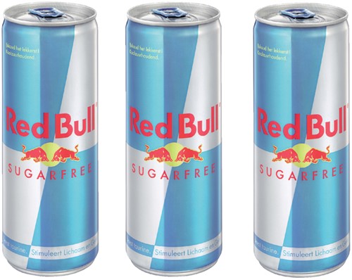 Energiedrank Red Bull sugarfree blik 250ml 250 Milliliter-2