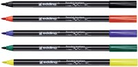 Brushpen edding 4200 porselein blauw 1 Stuk-2