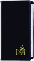 Telefoonalbum Kangaro 215x130mm A-Z 4-rings zwart 1 Stuk-2