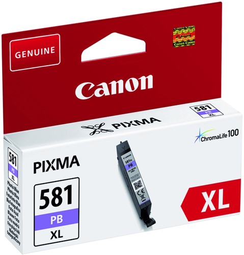 Inktcartridge Canon CLI-581XL foto blauw 1 Stuk